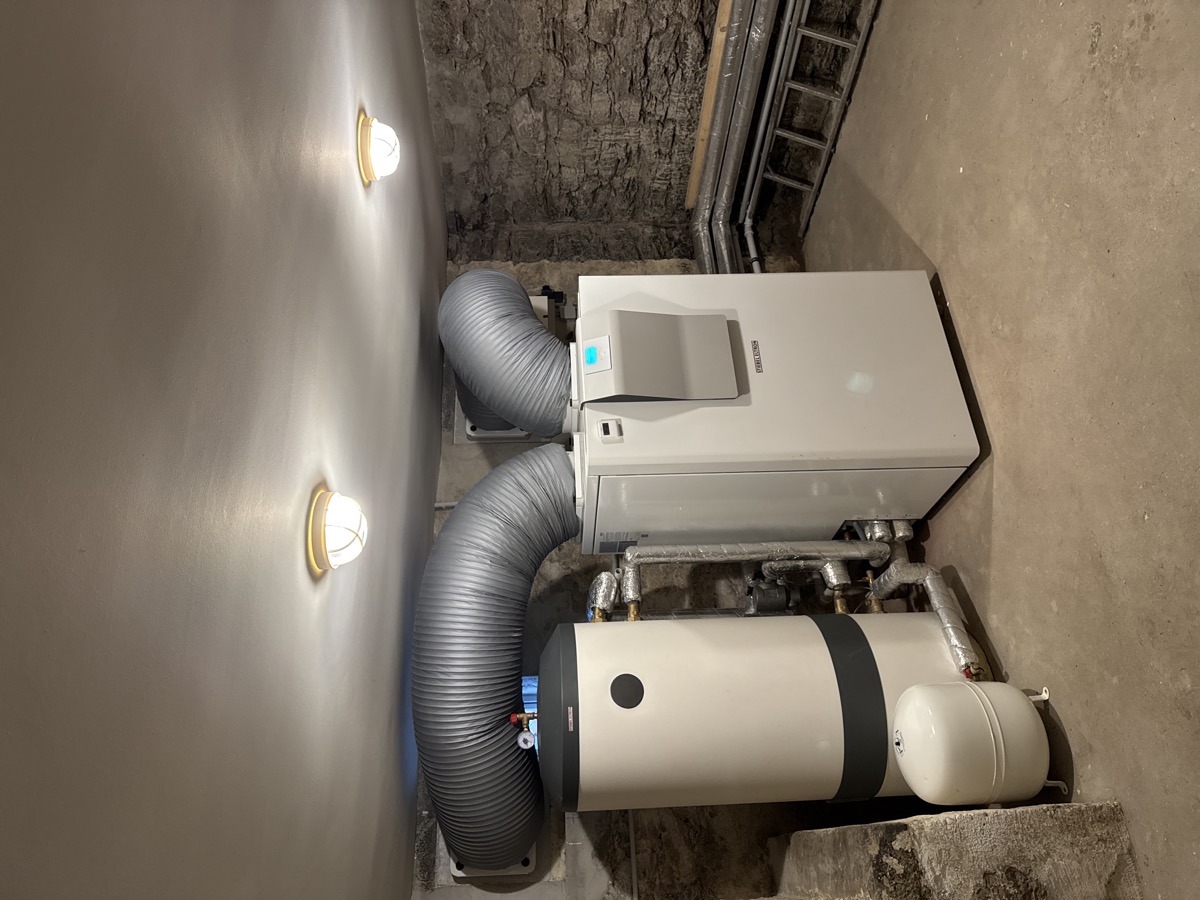 Fachwerkhaus – Wärmepumpe